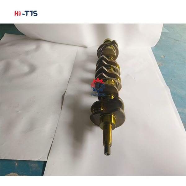 Diesel Engine Crankshaft H07C Diesel Engine Alloy Gold Crankshaft 13400-1583/134001583 for Hitachi EX220-5/EX270-5/EX230-5 Excavator