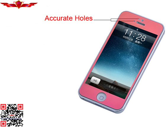 Import Germany AGC Glass 9H 0.5MM HD Tempered Glass Screen Protector For Iphone 5/5C/5S