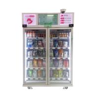 Distributeur automatique intelligent de boisson de casse-croûte de fruit de réfrigérateur de WIFI 4G dans le supermarché