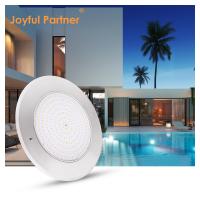 18W 316SS sous-marin monté sur le mur LED Pool Light 230MM DC12V 252pcs SMD2835 Blanc chaud tension constante