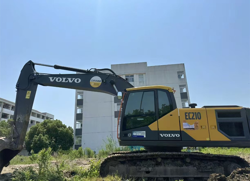 90% Новый Volvo экскаватор Подержанная строительная техника 210 Crawler Digger Для продажи
