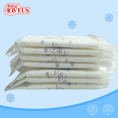 Disposable Organic Cotton Ultra Thin Pads Maxi 230mm Over 100ml Absorbency ODM