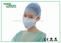 Máscara facial descartável de uso médico com gravata por não tecida para odontologia / clínica