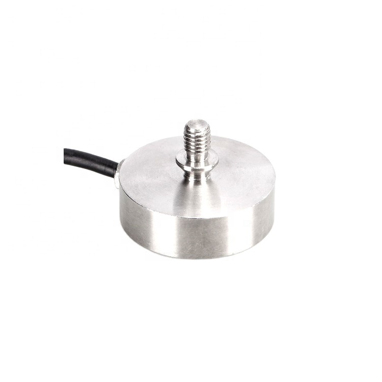 Guangdong 100kg-500kg Circular Plate Type Compression Tension Force Load Cell with Zero Temperature Coefficient ±0.2 %FS/10C