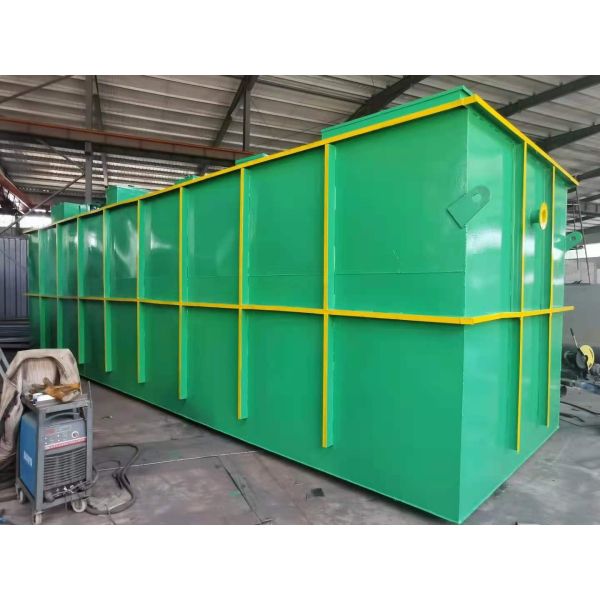 Integrated Sewage Treatment Plant with Modular/Fixed Installation for Biological, Chemical, and Physical Treatment Meeting Local Environmental Regulations