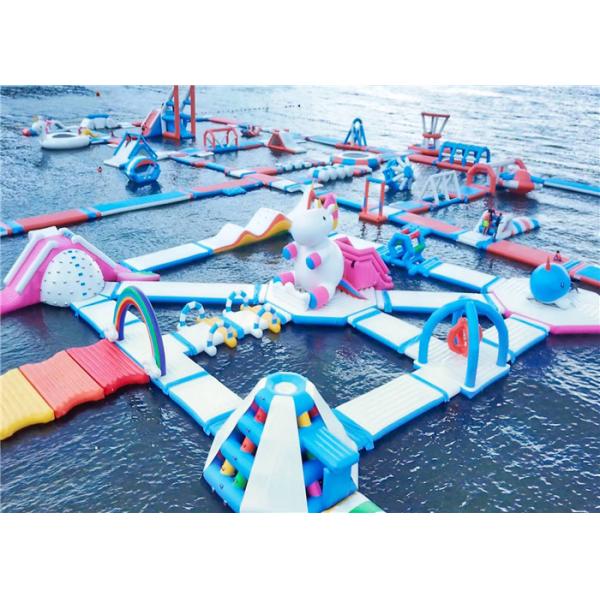 Bâche Aqua Park Equipment, résistant UV de PVC 0.9mm de parcs aquatiques d