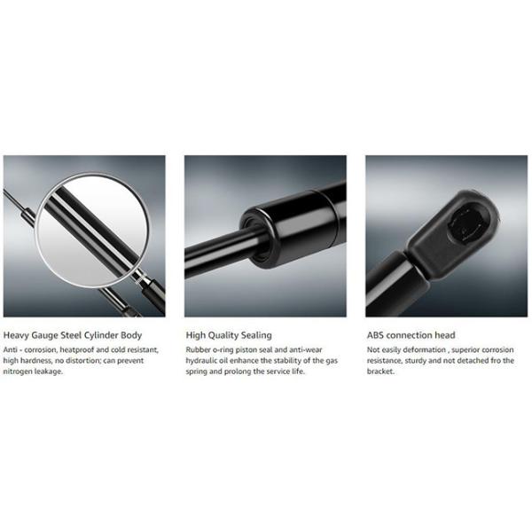 Jeep Wrangler JK Front Hood Auto Gas Struts Jeep Hood Lift Support 19.7 Inch 2PCS