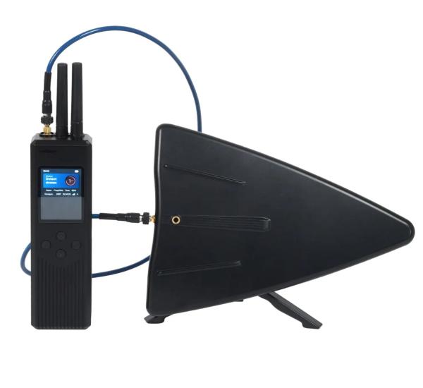 Ultra Portable Drone Jammer Operating Alone or Seamlessly Coupling with Counter Drone Guns