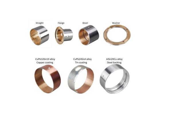 Bimetal Bearing -720 High Hardness Bimetallic Strip Metals Plates CuPb24Sn4 & CuPb30 Bushing Material