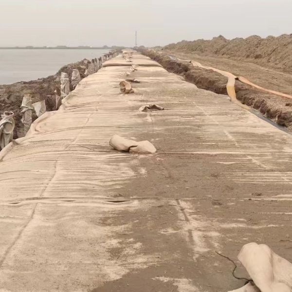 Large Diameter Geosynthetic Tubes 4M Geotubes For Coastal Protection For Embankment