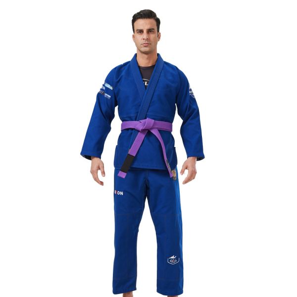 BJJ Kimono 100% Cotton Ripstop Gi Unisex Adult 450gsm Breathable Competition Suit