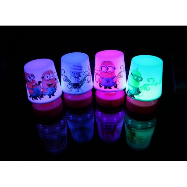 Mini Cartoon Night Light Pat Light, Press Lamp