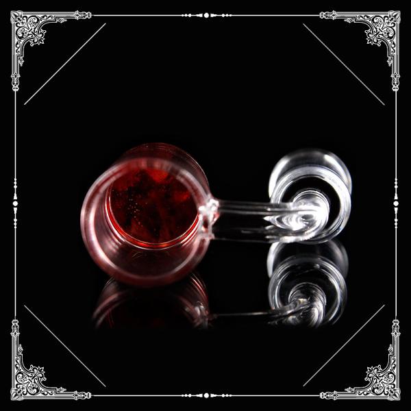 Opaque Bottom Gavel Flat Top Quartz Banger Nail Bottom XL Quarts Nails Oil Dab