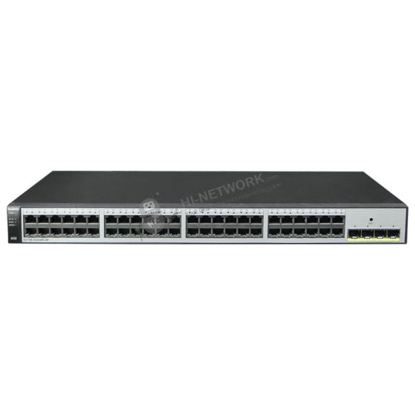 front-top-s1720-52gwr-4p-datasheet Huawei Switch S1720-52GWR-4P 48 Port Network Ethernet Switch with 10/100/1000 Ports and 4 Gig SFP