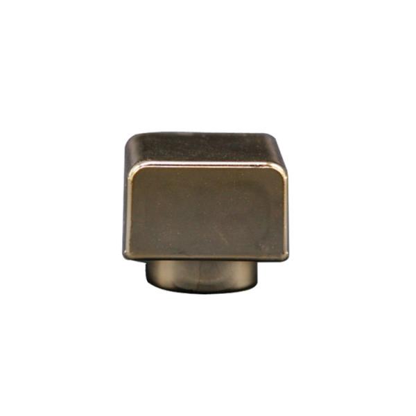 Крышка сплава цинка формы прямоугольника Замак брызг духов для флаконов духов