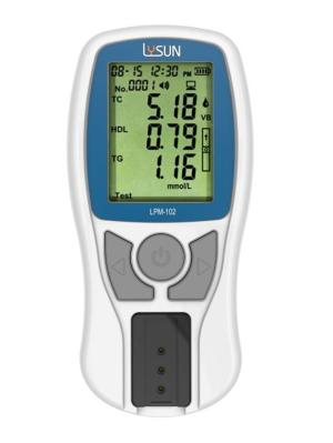 Total Cholesterol HDL Triglycerides LDL Blood Lipid Analyzer Meter For Hospital Diagnostic Agency