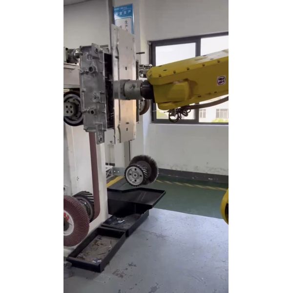 Industrial Electric Robotic Deburring Machine Customizable 6 Axis