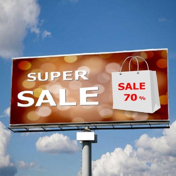 P10 High Quality Steel Outdoor Fixed HD Billboard LED Display P2.6-16 High ROI / Value For Advertising
