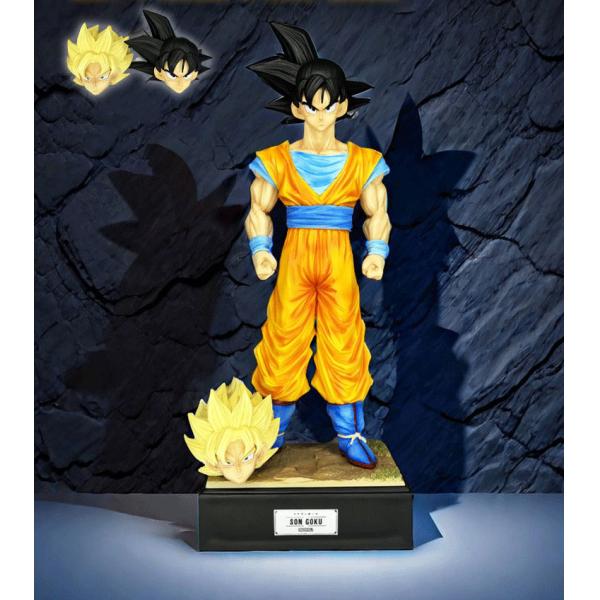 PVC Double Headed Wukong Model Figurines for Interactive Action Figures Toy Collectors