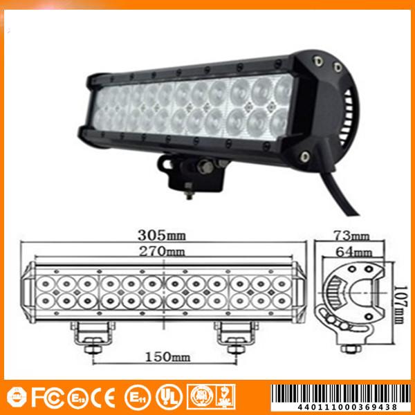 7 Inches 36W Dual Row LED Light Bar(USA CREE LED 12pcs*3w) BB-6036