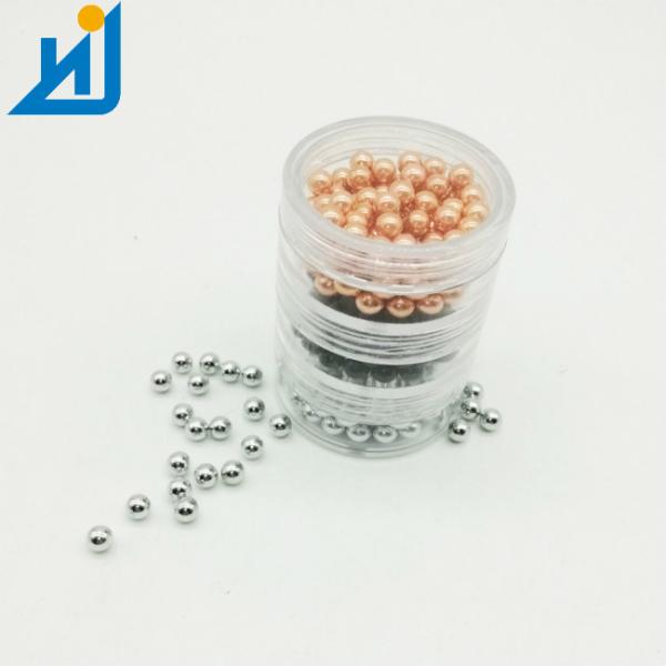 Chapear as bolas de aço para o moinho de bola níquel/da cor elétrica chapeamento de Chrome as bolas de aço 6MM