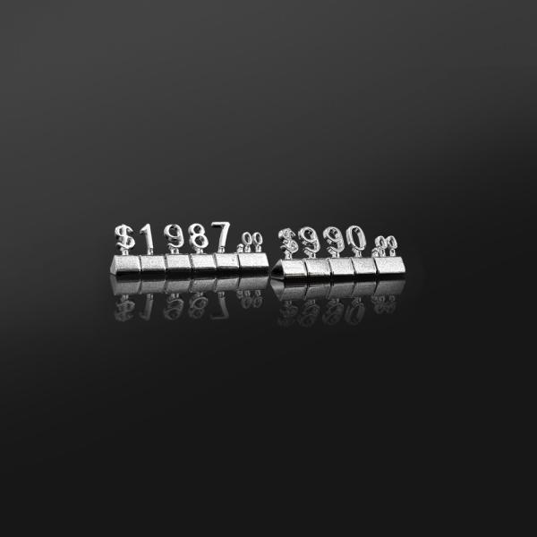 Ювелирные изделия 3D Цена Кубики для сигарет Макияж Вино Чай Супермаркеты Пекарни