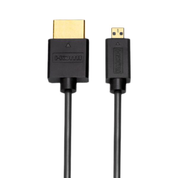 HDTV Connector Micro HDMI Cable Ultra Thin Flexible PVC 4K 60Hz HDR