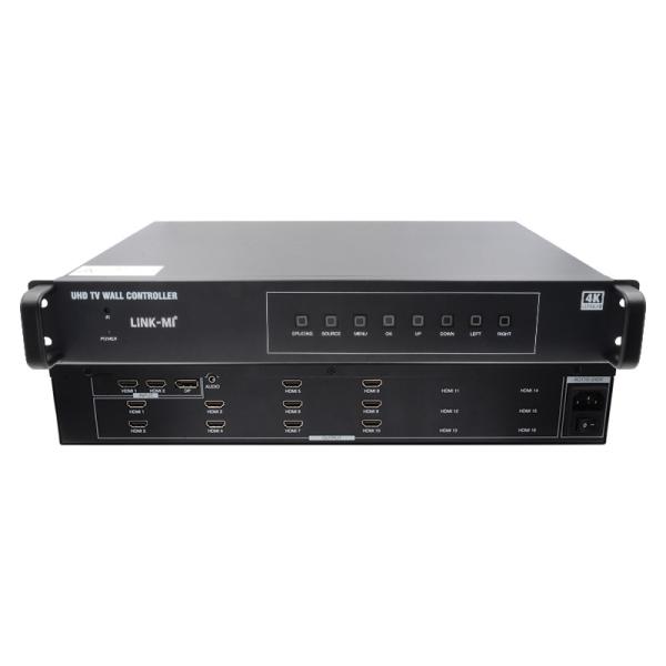 4K Video Wall Splitter HDMI1 2x5 Splicing HDMI2.0 HDMI1.4 DP Input 4K@60Hz 4:4:4