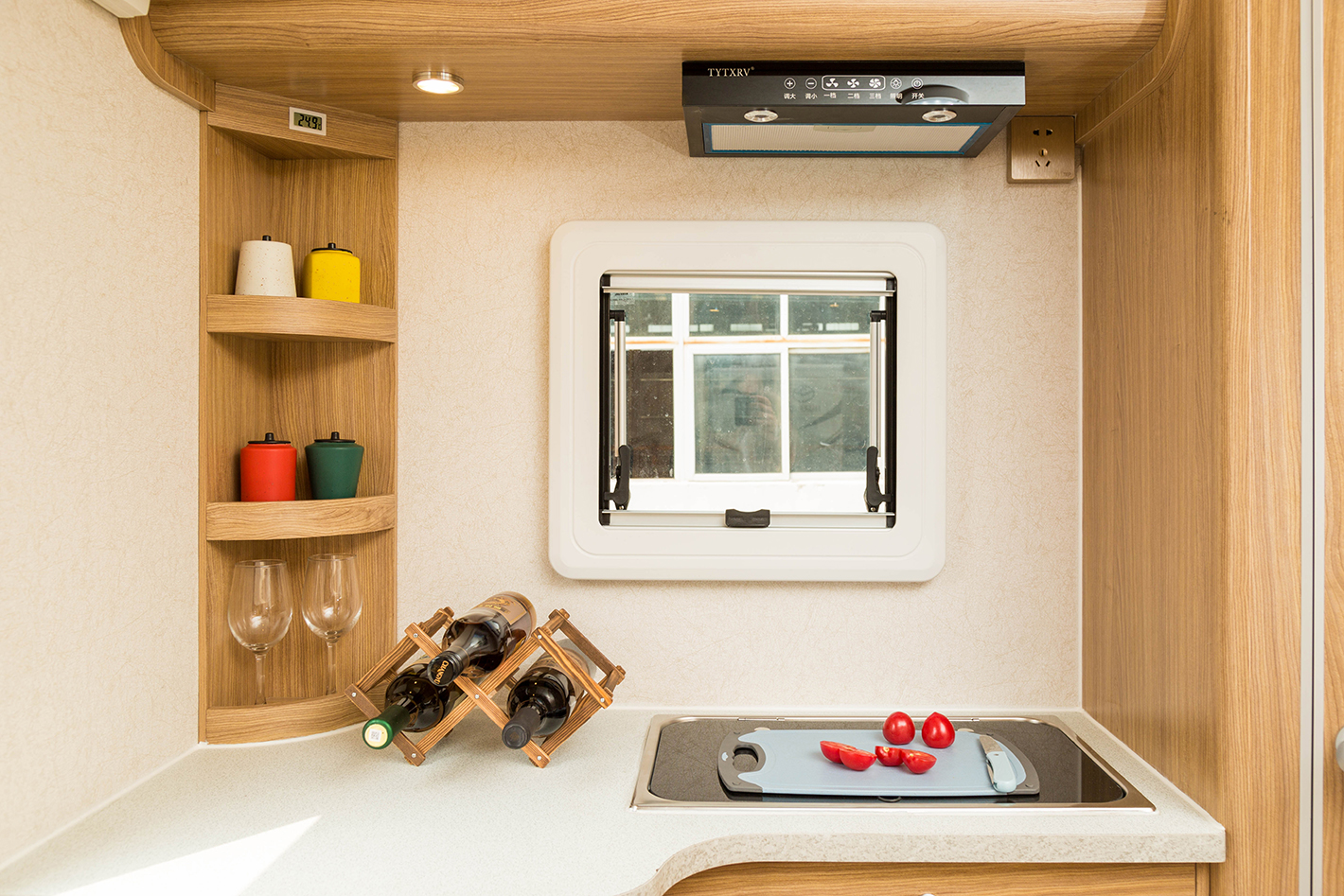 Независимая кухня трейлеров перемещения RV транспорта для отдыха подвеса алюминиевая