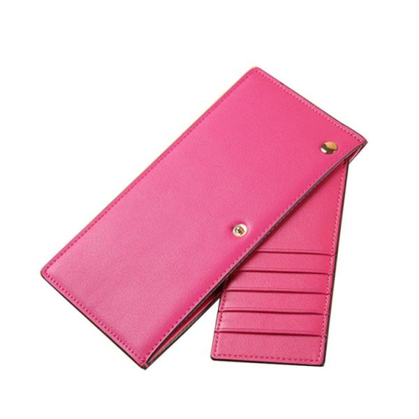 BM Cowhide женщин владельца карточки PU Polybag TNT кожаный