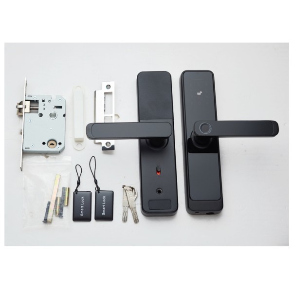 YAGU Multi Point Digital Fingerprint TTLOCK Tuya App Smart Door Lock With Camera Smart Locks Front Door