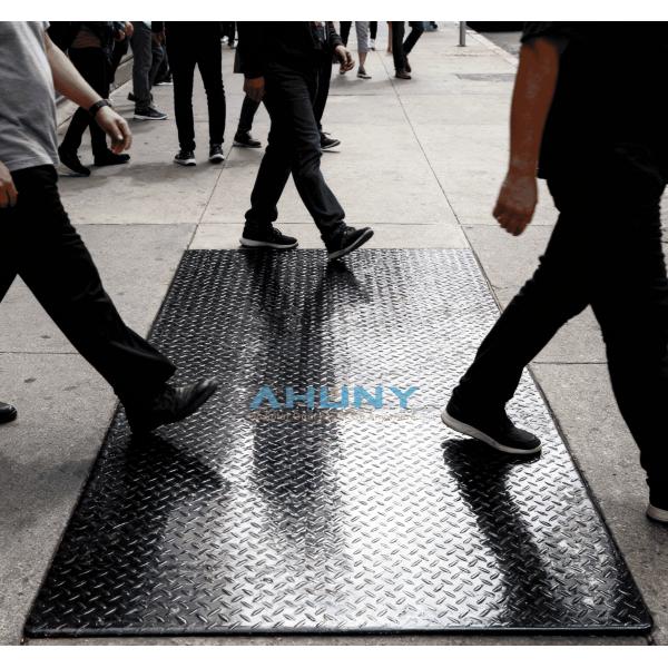 Baldosa solar transitable con superficie rugosa, módulo fotovoltaico, panel de suelo antideslizante, sistema solar fuera de la red para pavimento, terraza y suelo de casa