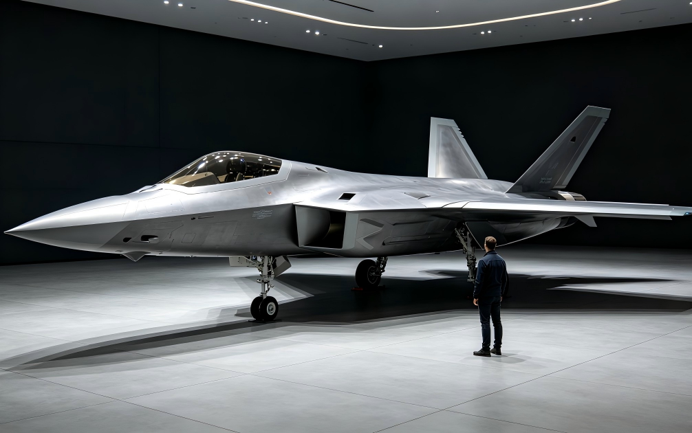 Life Size Weather Resistant Fiberglass Aircraft Model with Customized Design for Aviation Display Artwork