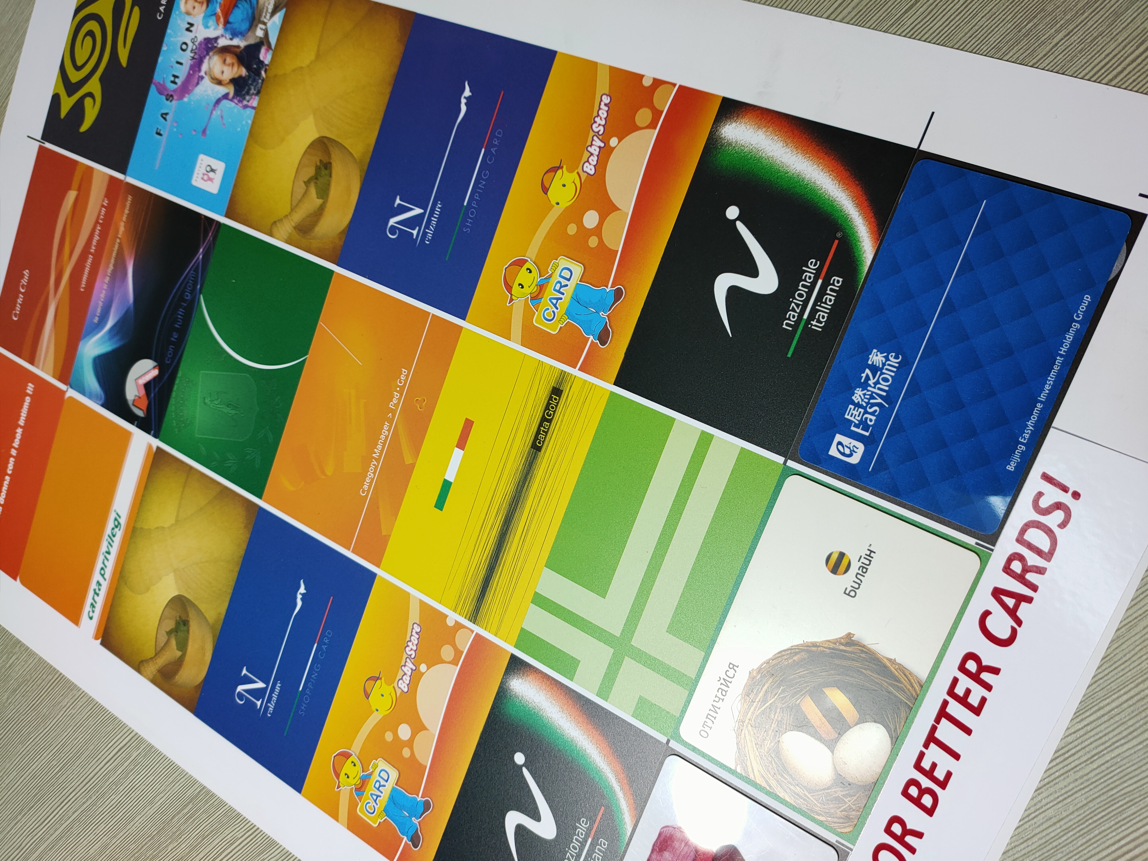 Смещенный Printable сердцевинный слой Pvc Sheets/PVC для пластиковый делать карты