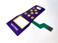 Interruptores de membrana de impresión con tinta de plata conductiva para dispositivos de telecomunicaciones WIFI
