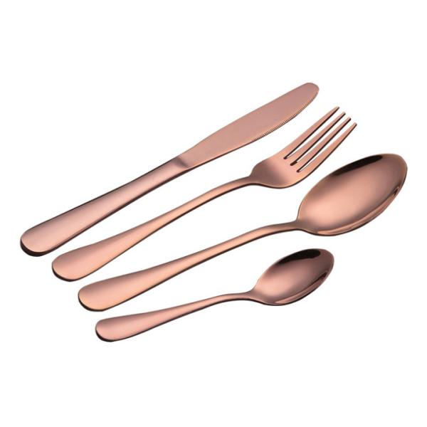 Stainless Steel Flatware Rose Gold Cutlery Set/Tableware/Dinnerware