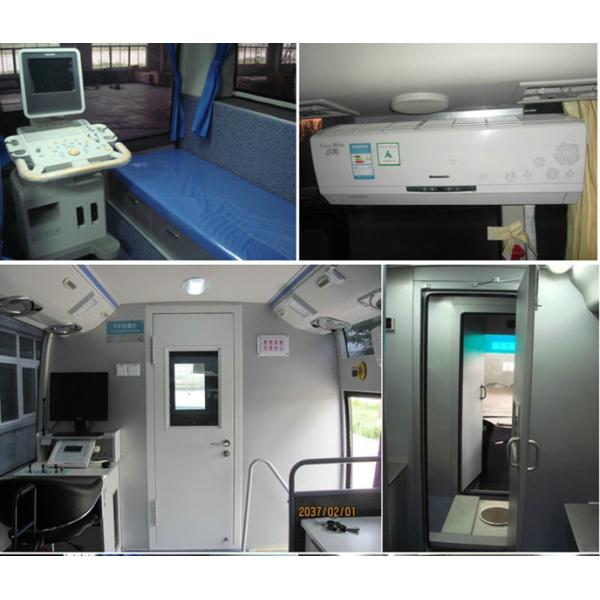 Kingrun Mobile Blood Donation Truck , Hospital Physical Examination Vehicle