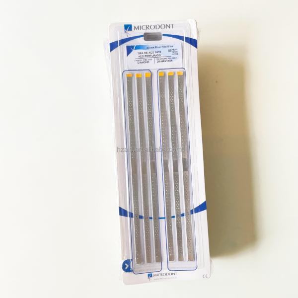6 Months Shelf Life Dental IPR Diamond Strip for Orthodontic Microdont Treatment from Brazil