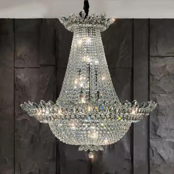 Decoración de bodas de cristal lámpara de luces de venta caliente Villa Hotel de lujo pequeña lámpara de luces de superficie cristal