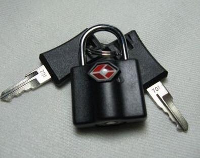 ABS TSA travel bag lock with keys