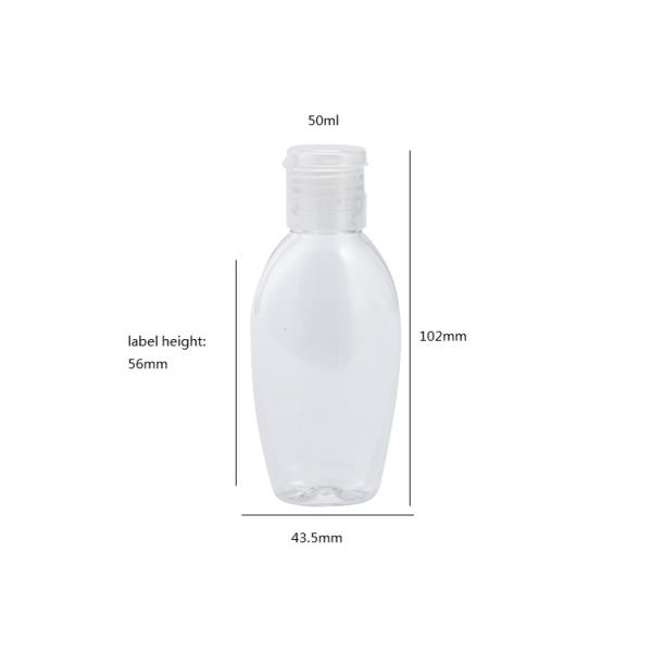 Low Moq 30ml White PE Spray Bottles