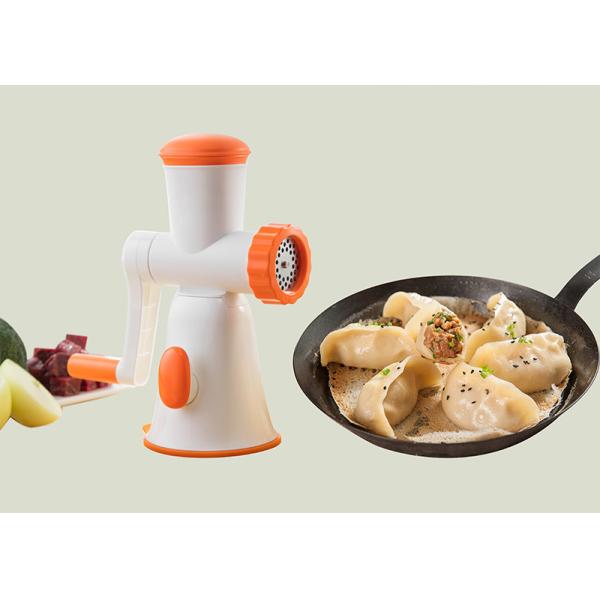 DIY Manual Meat Mincer Quick Disassembled One Nozzle For Making Sausage