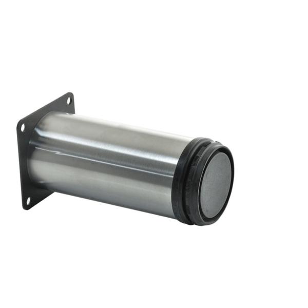 piernas pulidas de plata de acero inoxidables de los muebles de Chrome de los pies ajustables del gabinete de 300m m