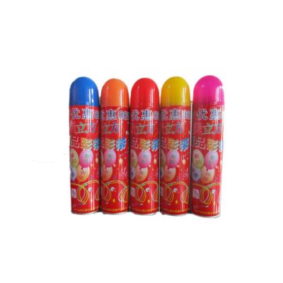 Tin 3OZ Streamer Silly String Spray Non Flammable For Party Celebration