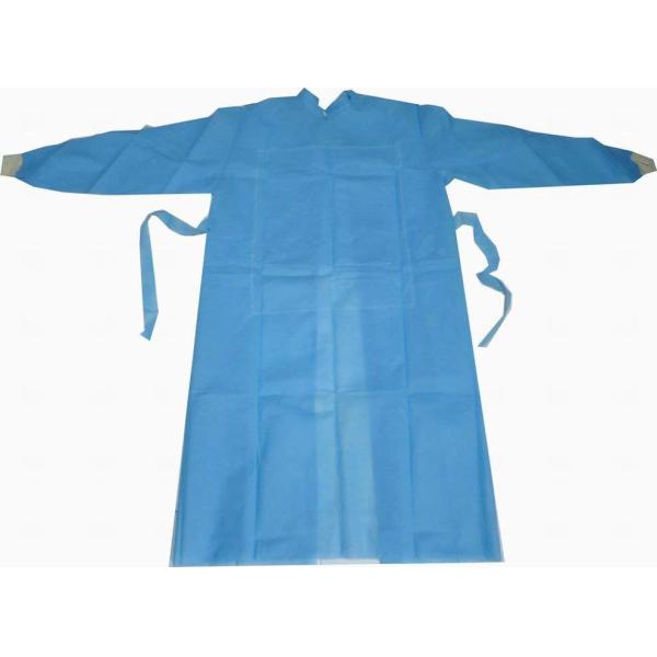Non Woven Medical Disposables Reinforced Surgical Gown Flexible Lightweight