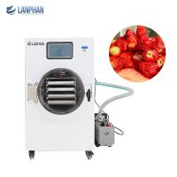 4 bandejas máquina de secagem por congelamento a vácuo de frutas liofilizador secador por congelamento para frutas e legumes