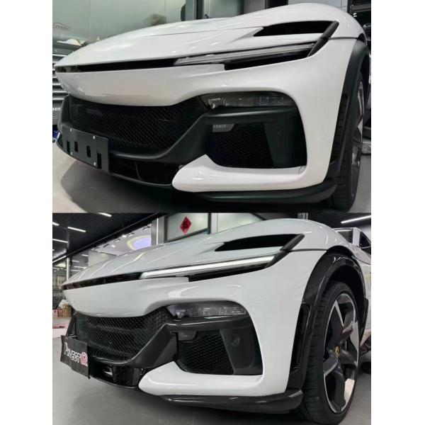Carbon Ferrari Purosangue Body Kit OEM Custom Front Diffuser Wide Body