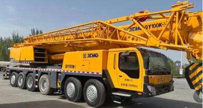 100T XCMG QY100K1 Used Truck Crane Safe Operation With U Shaped Boom