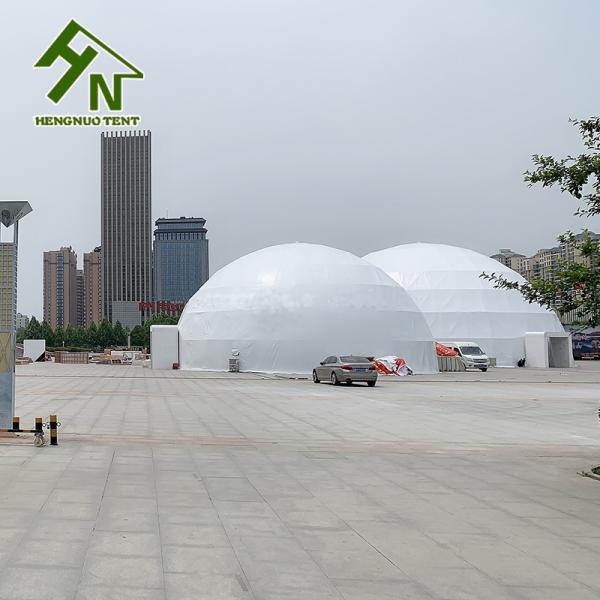 Large capacity Geodesic Dome Tent For 1000 - 2000 seaters