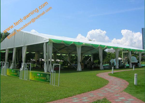 6m Width Aluminum Event  Marquee Party Tent Fire Retardant  Heavy Duty Tents
